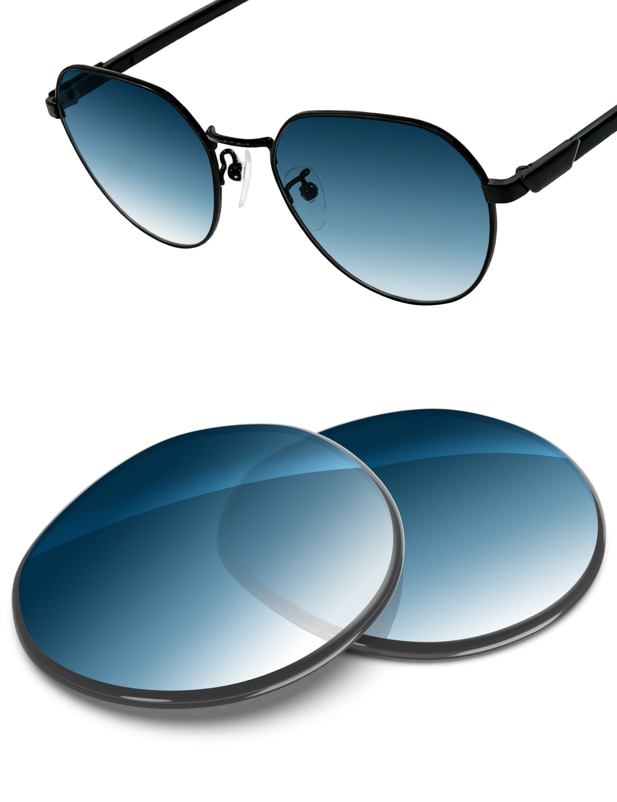 Blue Gradient-Non-Polarized