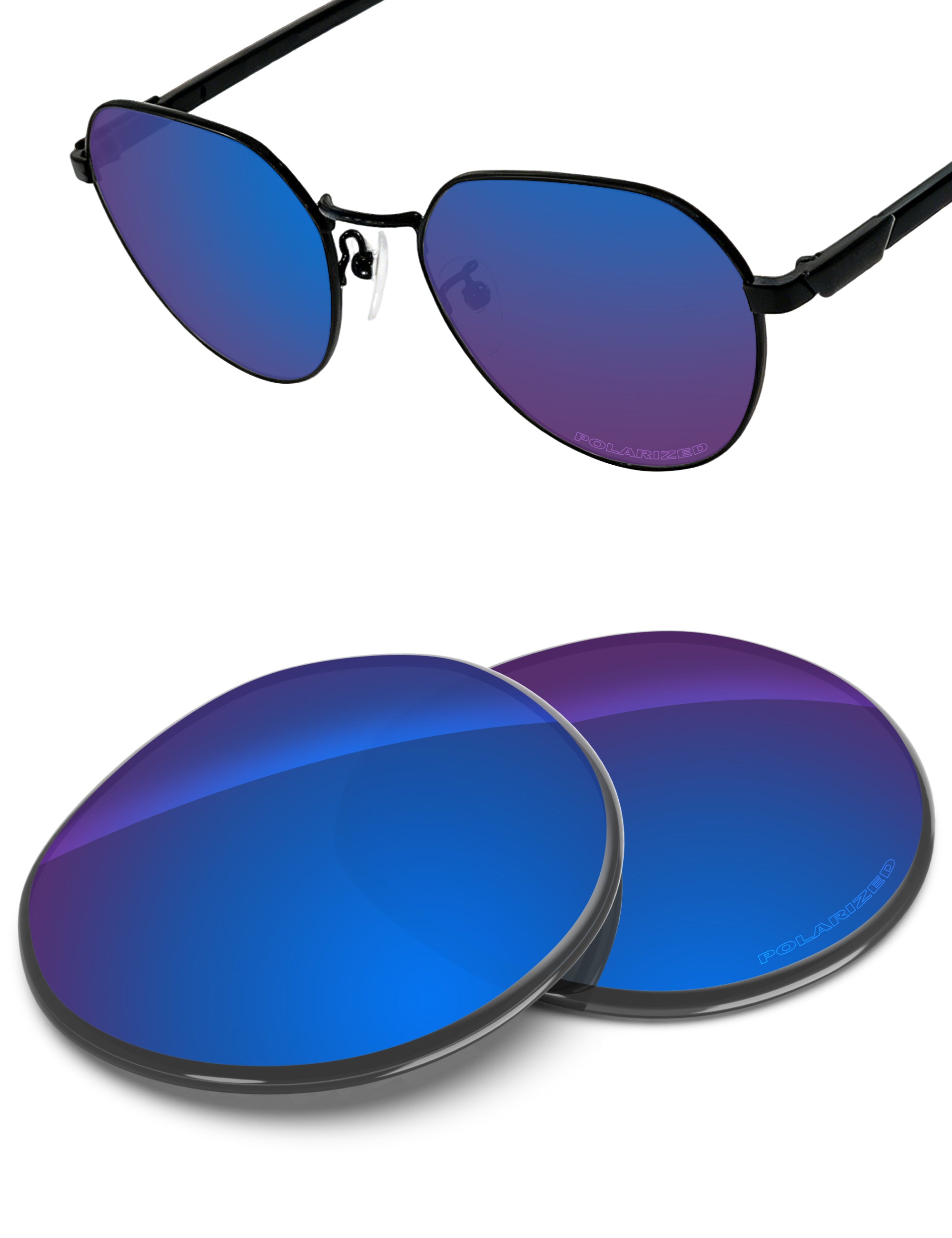 Sapphire Blue FlashMirror™-Polarized
