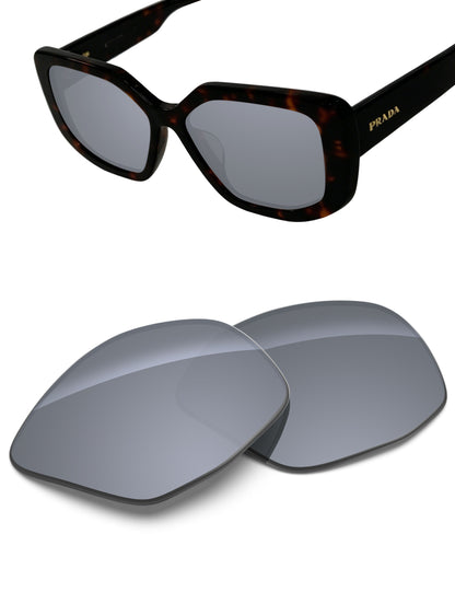 Silver Metallic FlashMirror™-Non-Polarized