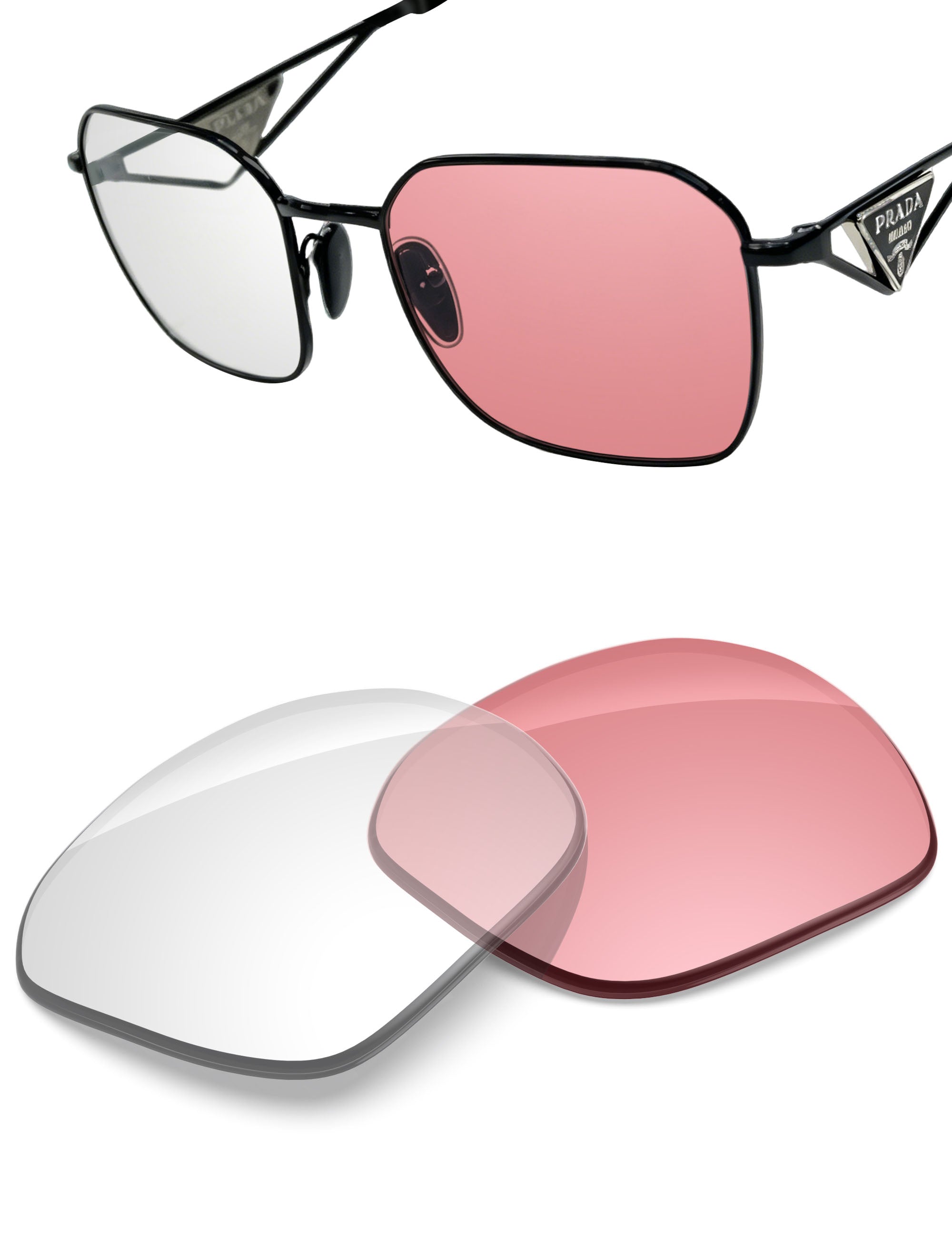 Adapt Pink Photochromic-Non-Polarized