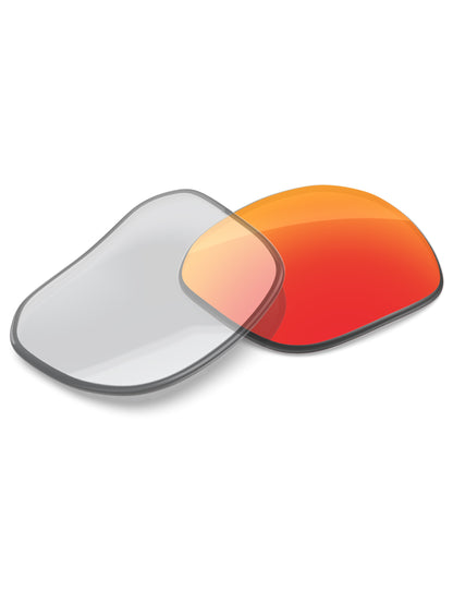 Fire Red FlashMirror™ Photochromic-Non-Polarized