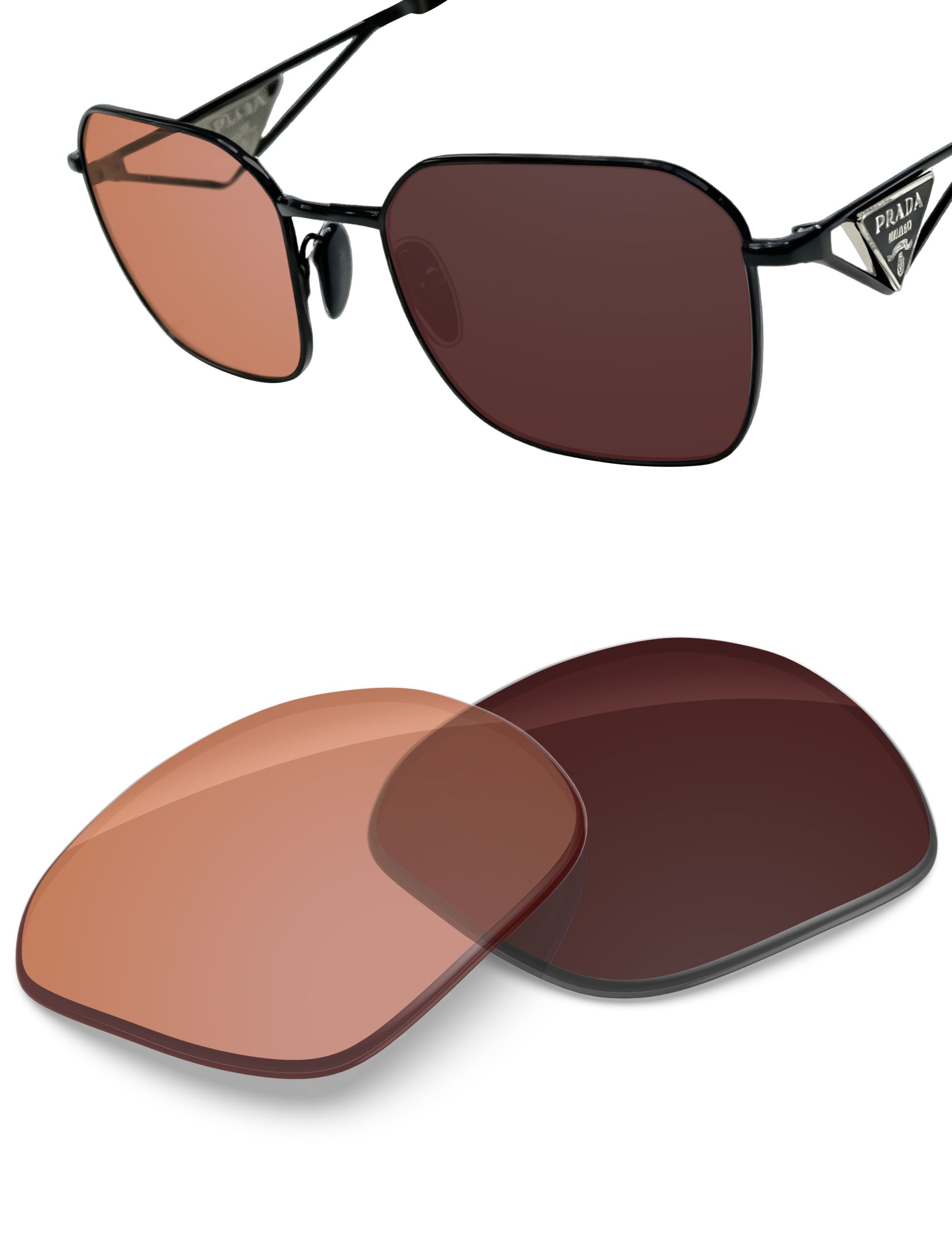 Orange Tint Photochromic-Non-Polarized