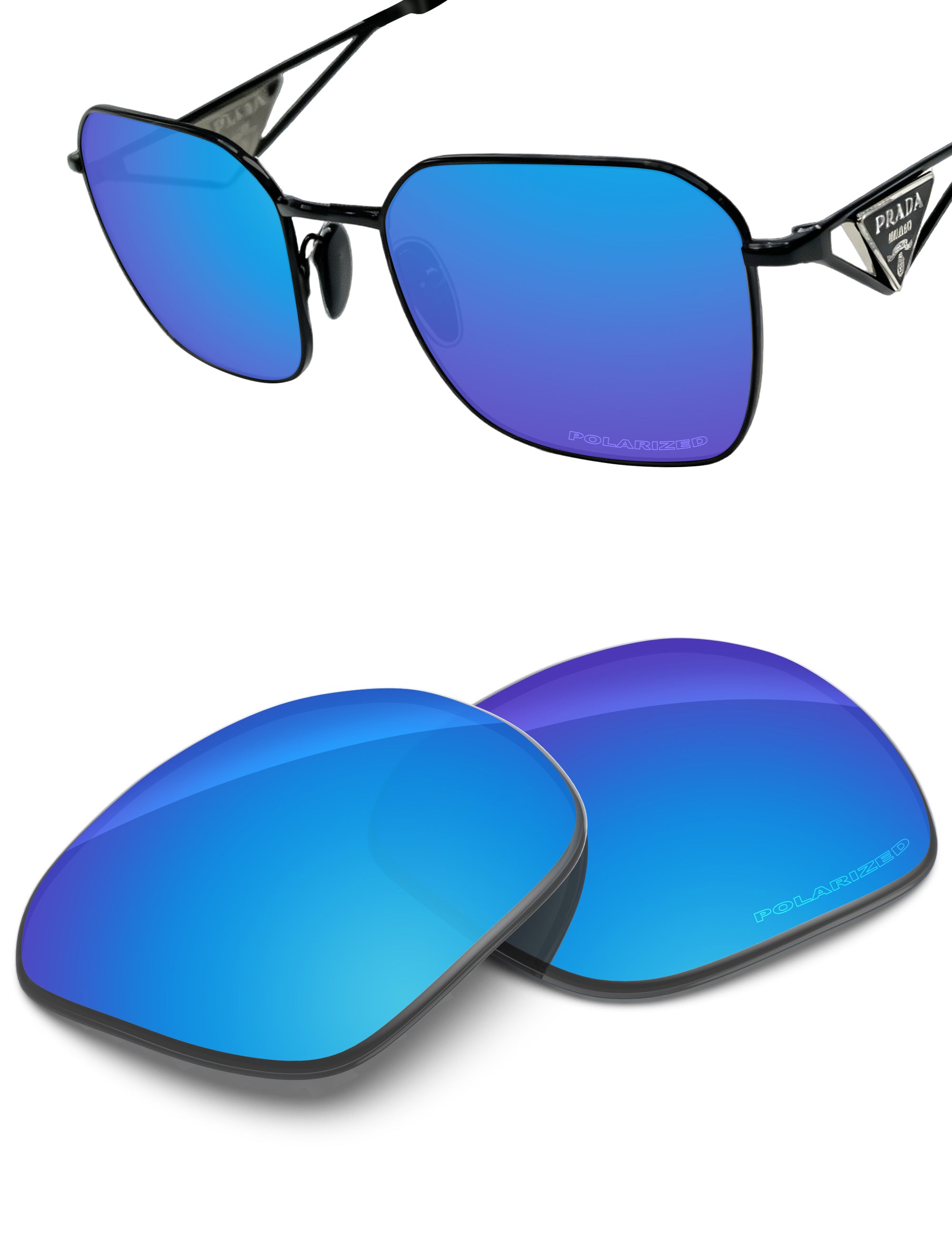 Sky Blue FlashMirror™-Polarized