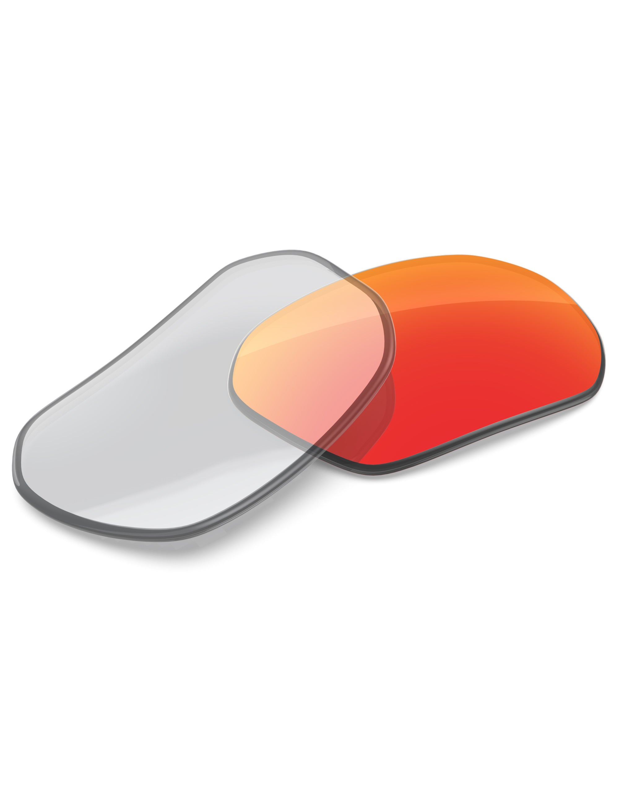 Fire Red FlashMirror™ Photochromic-Non-Polarized