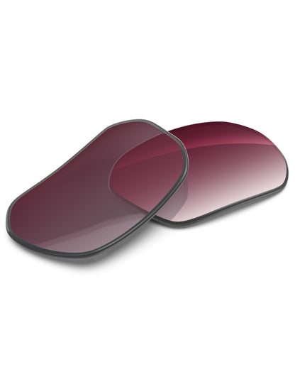 Wine Red Gradient-Non-Polarized
