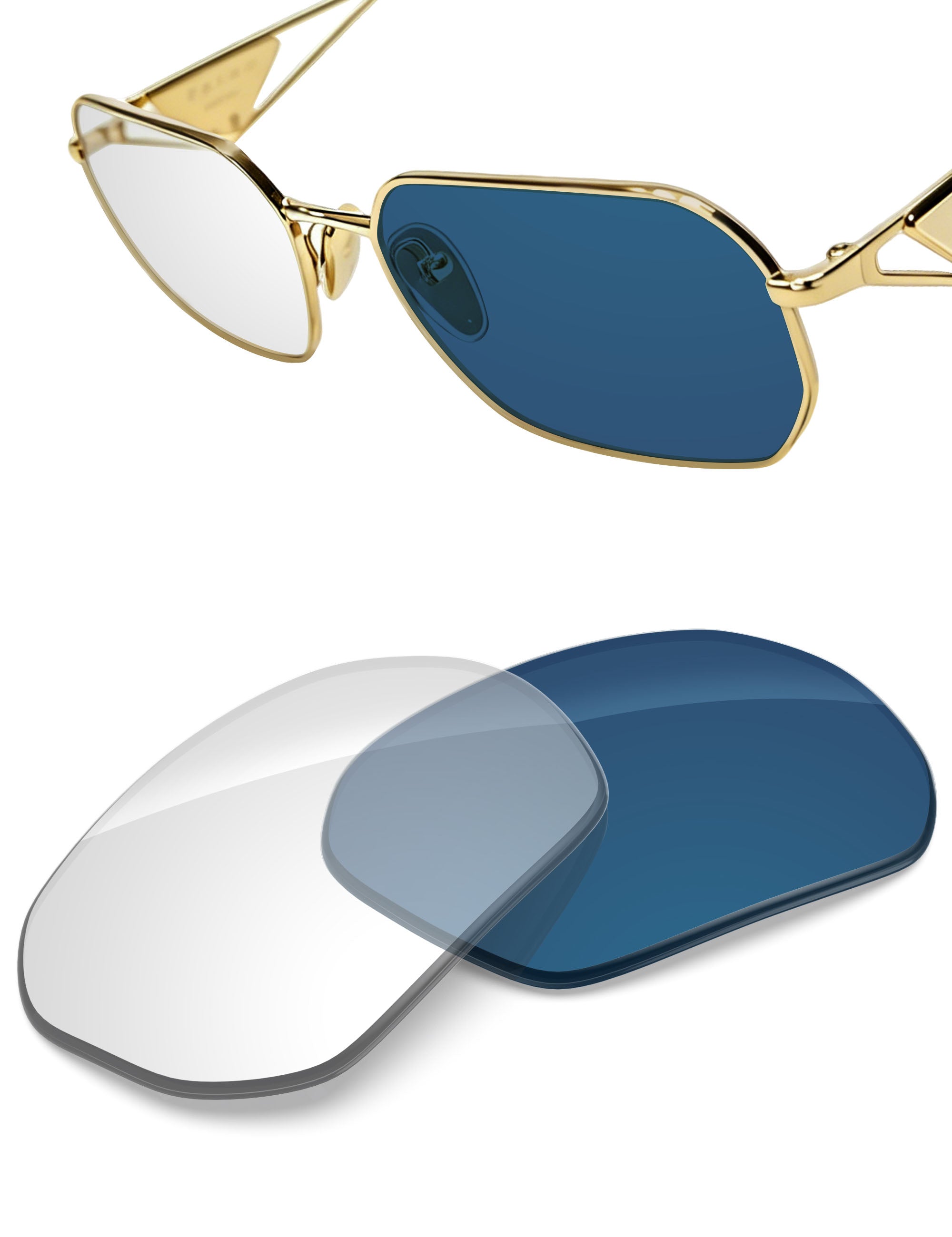 Adapt Blue Photochromic-Non-Polarized