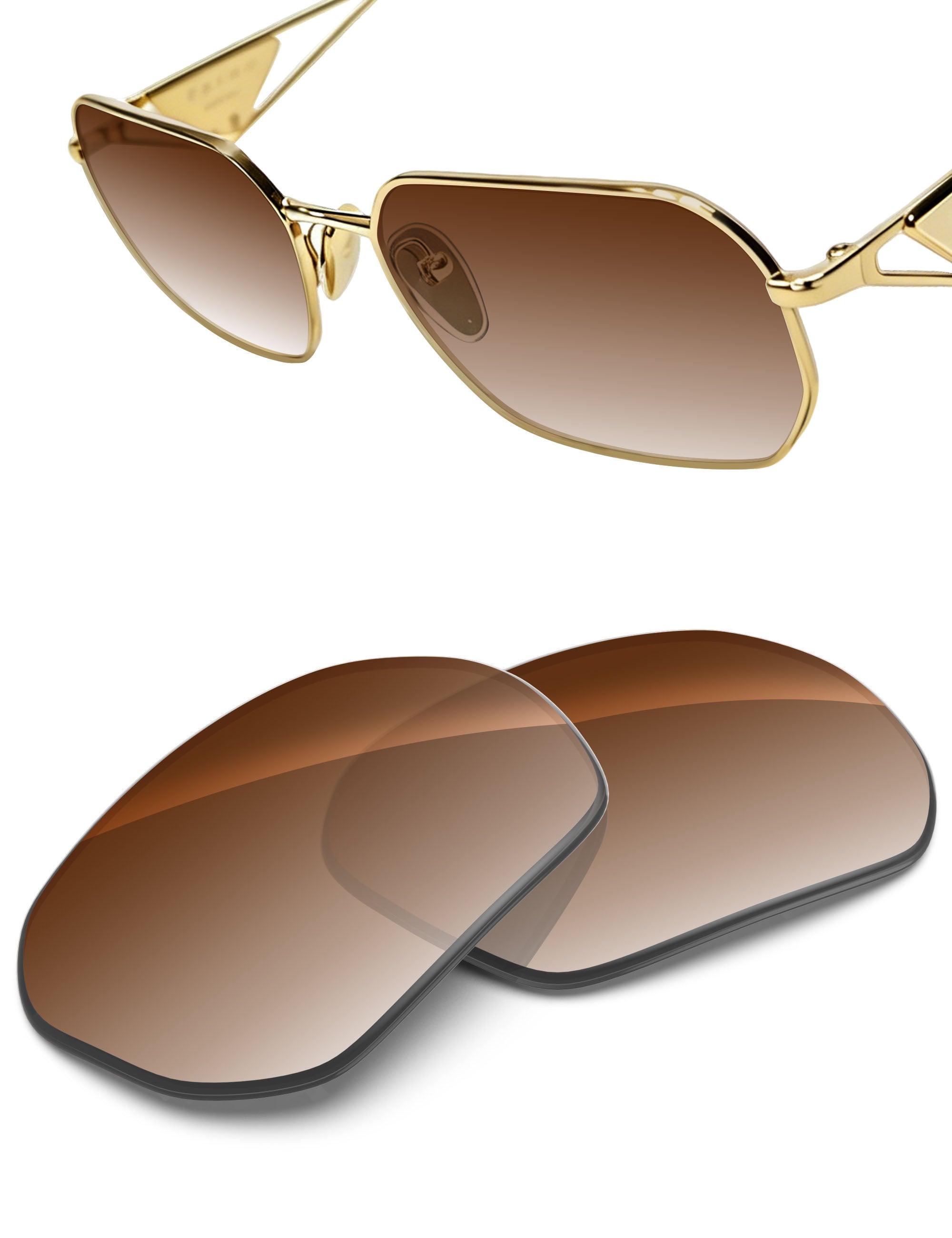 Brown Gradient-Non-Polarized