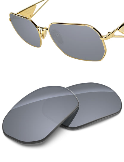 Silver Metallic FlashMirror™-Non-Polarized