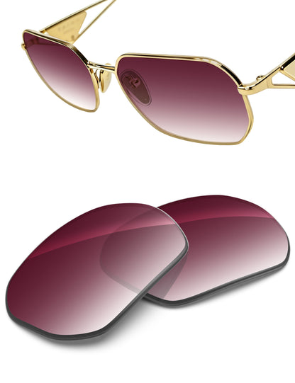 Wine Red Gradient-Non-Polarized