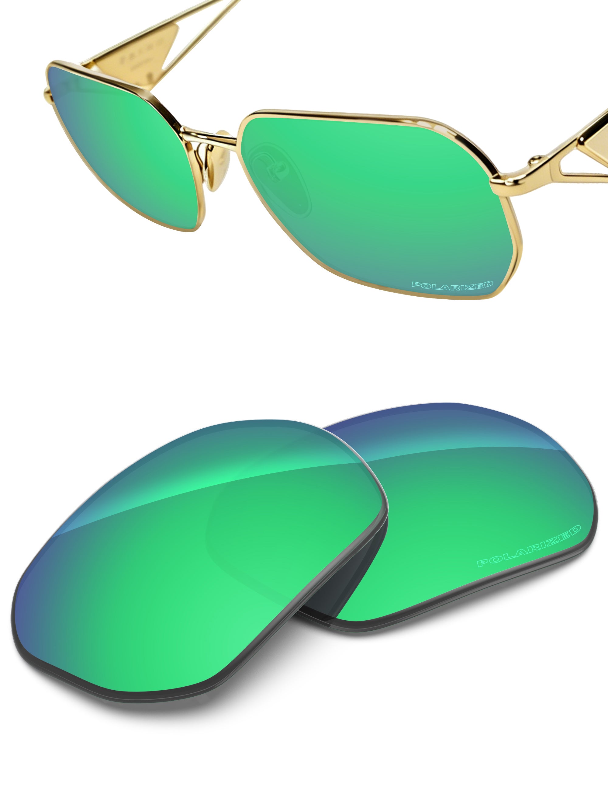 Emerald Green FlashMirror™-Polarized