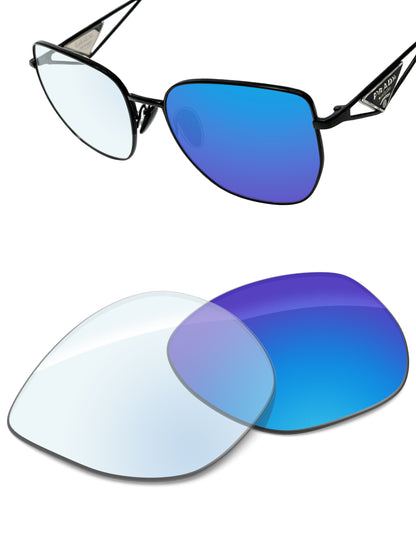Sky Blue FlashMirror™ Photochromic-Non-Polarized