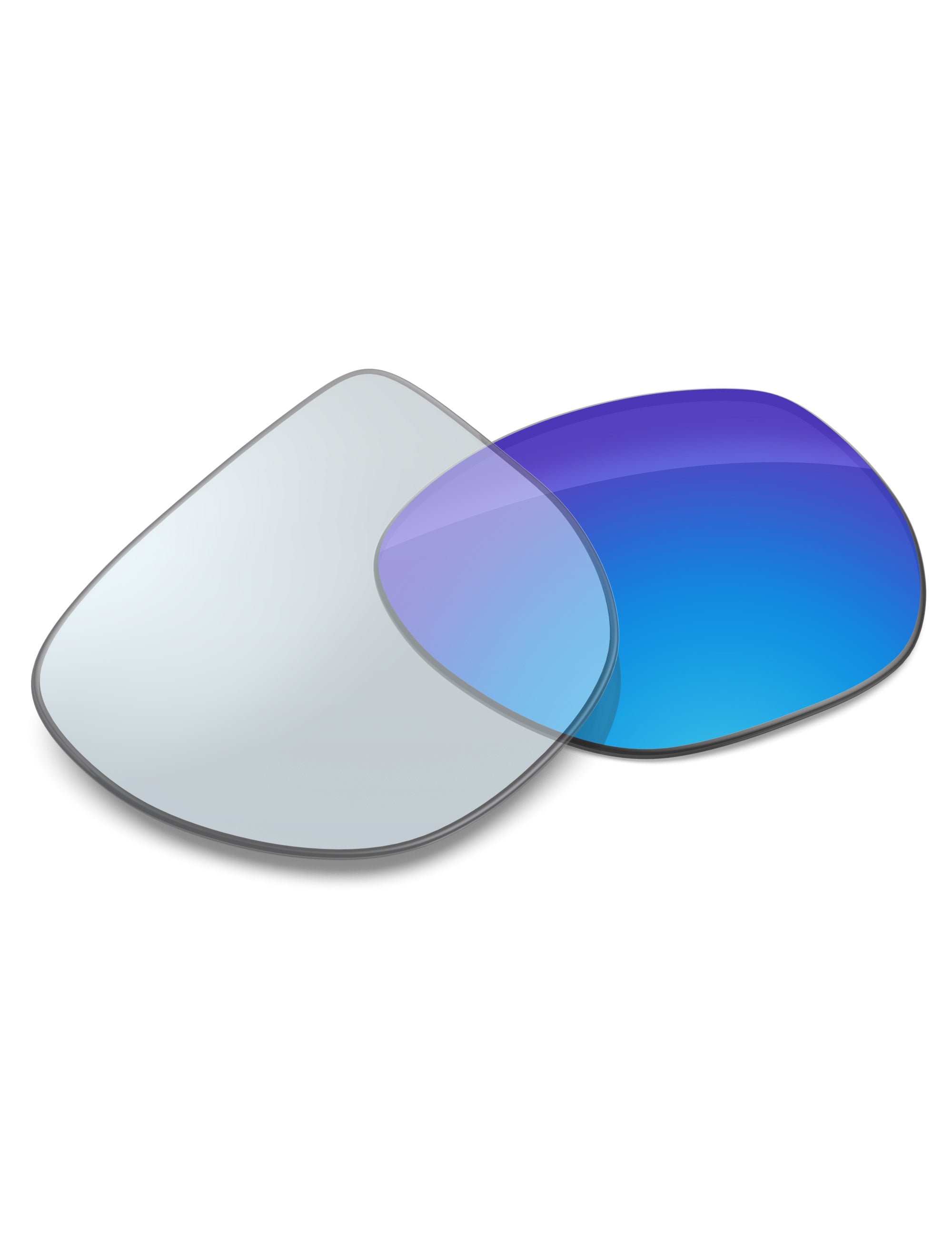 Sky Blue FlashMirror™ Photochromic-Non-Polarized