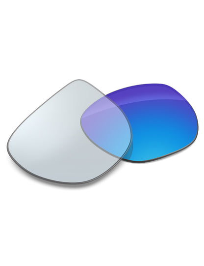 Sky Blue FlashMirror™ Photochromic-Non-Polarized