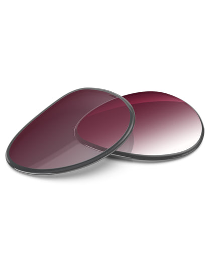 Wine Red Gradient-Non-Polarized