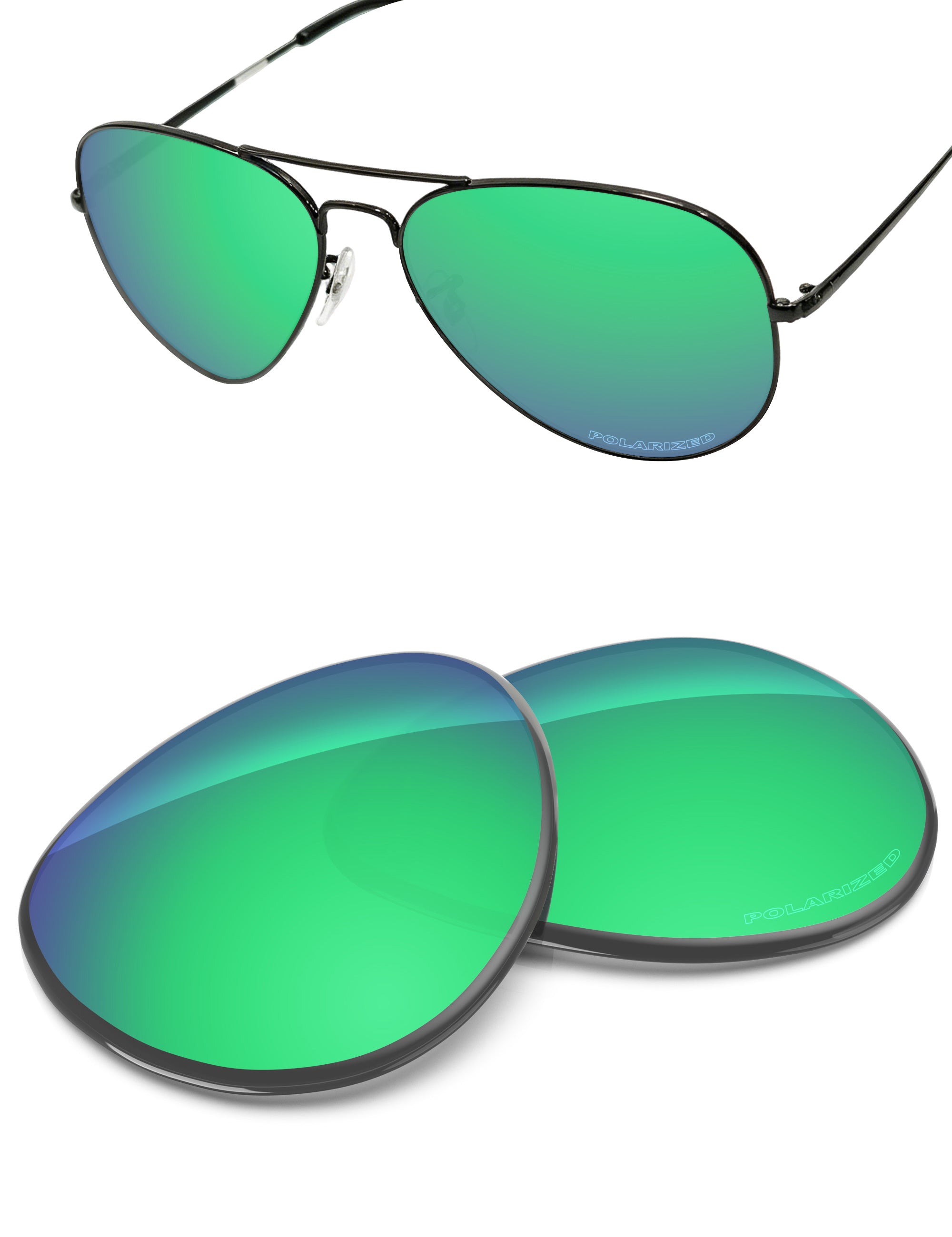 Emerald Green FlashMirror™-Polarized