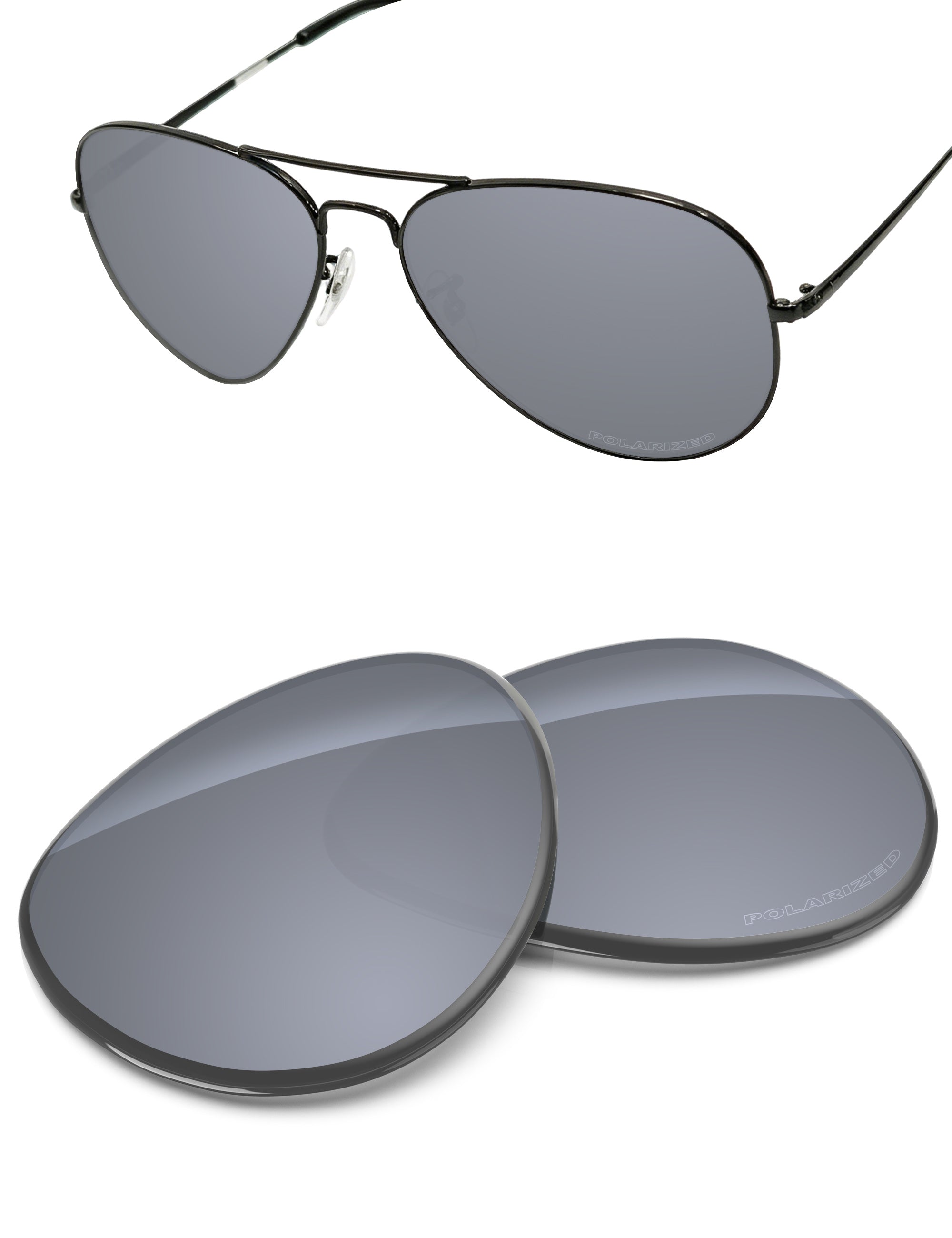 Silver Metallic FlashMirror™-Polarized