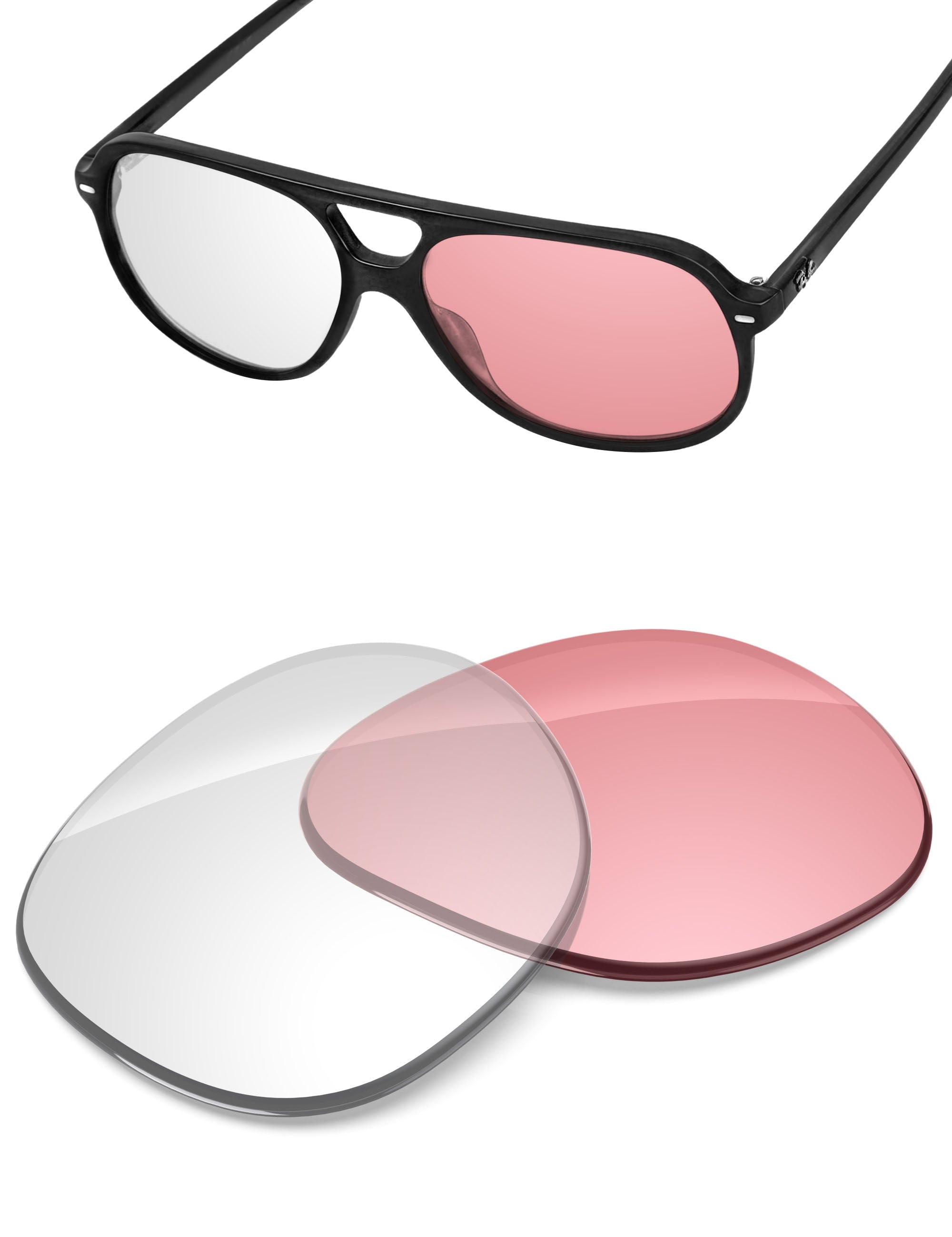 Adapt Pink Photochromic-Non-Polarized