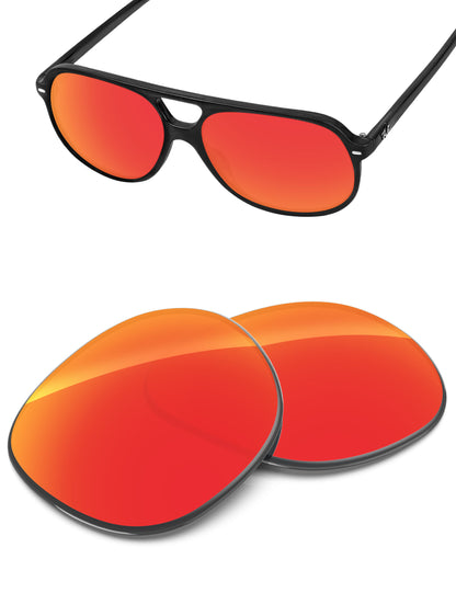Fire Red FlashMirror™-Non-Polarized