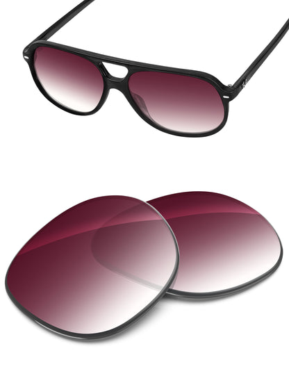 Wine Red Gradient-Non-Polarized