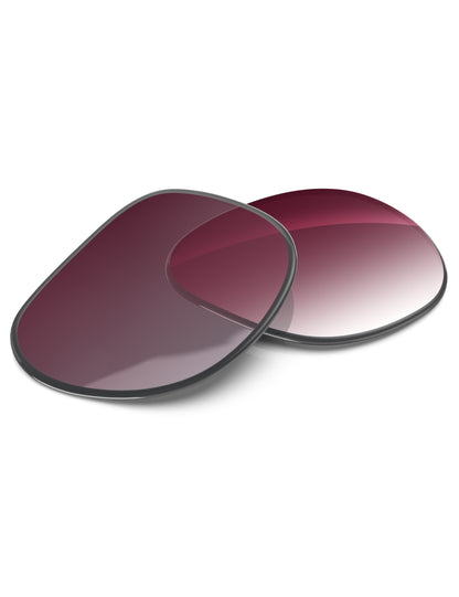 Wine Red Gradient-Non-Polarized