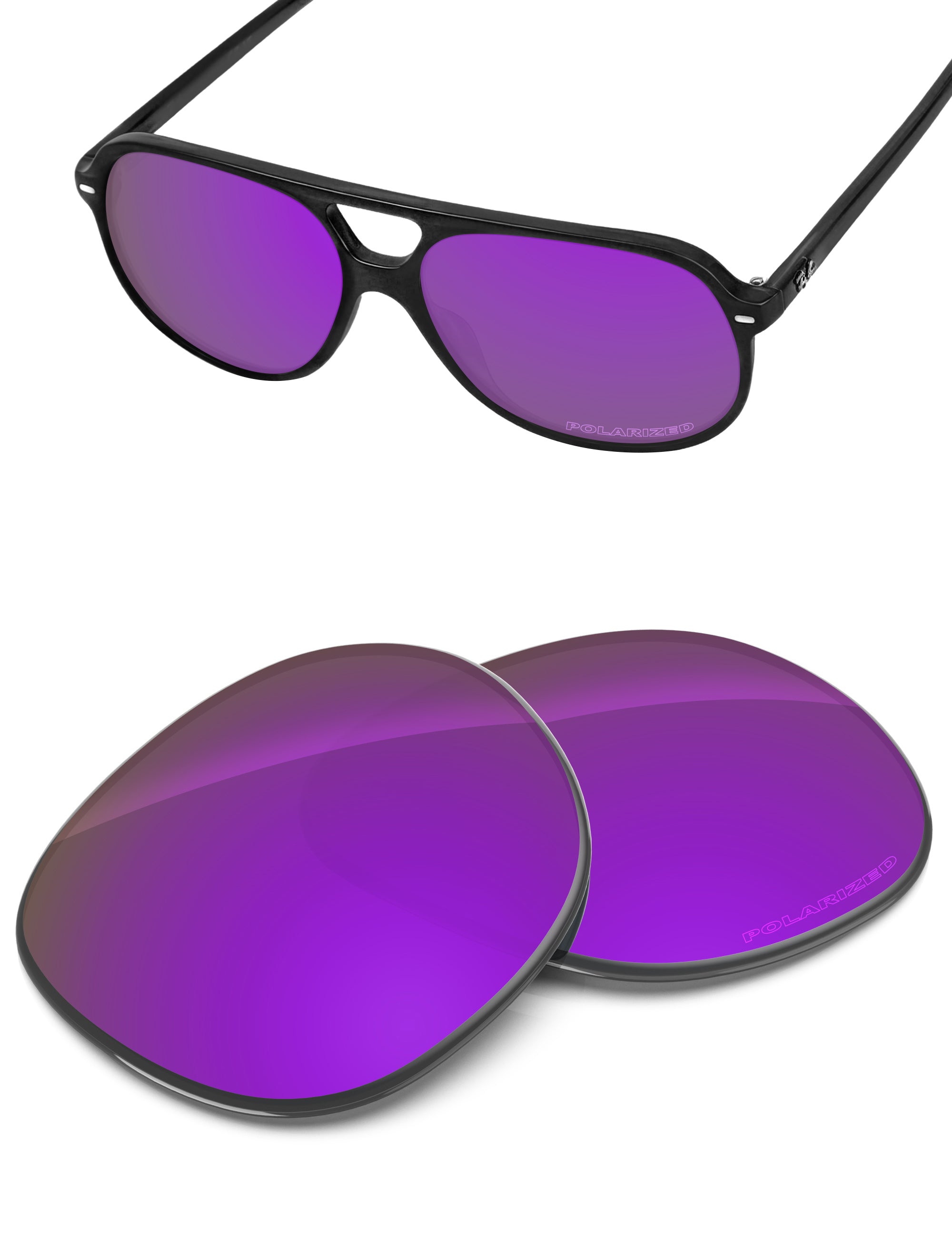 Plum Purple FlashMirror™-Polarized