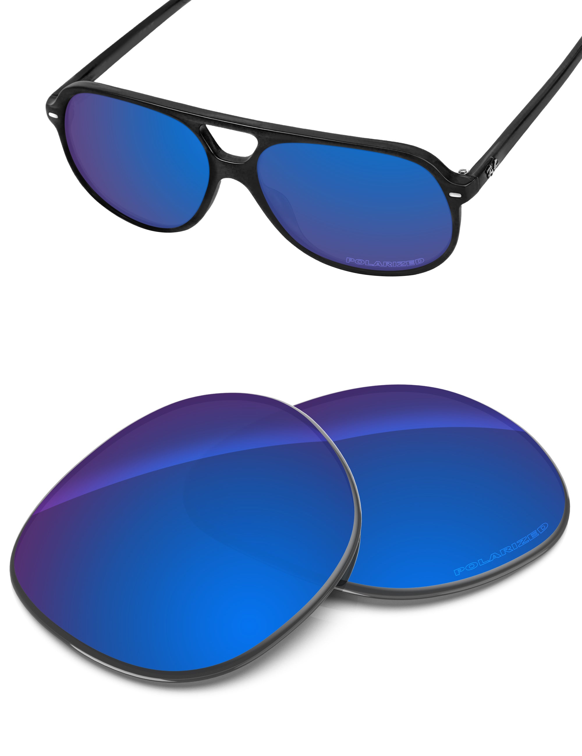 Sapphire Blue FlashMirror™-Polarized