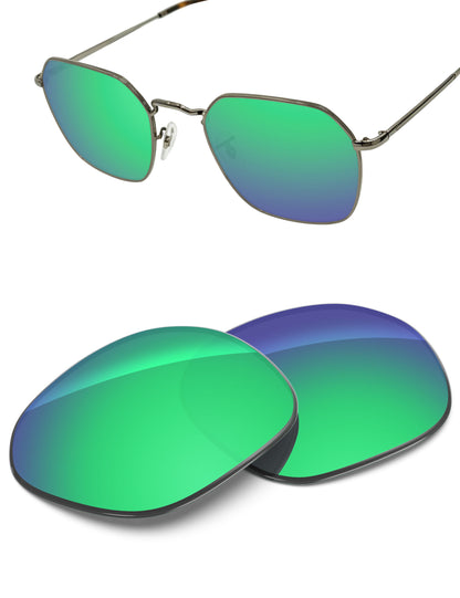 Emerald Green FlashMirror™-Non-Polarized