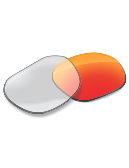 Fire Red FlashMirror™ Photochromic-Non-Polarized