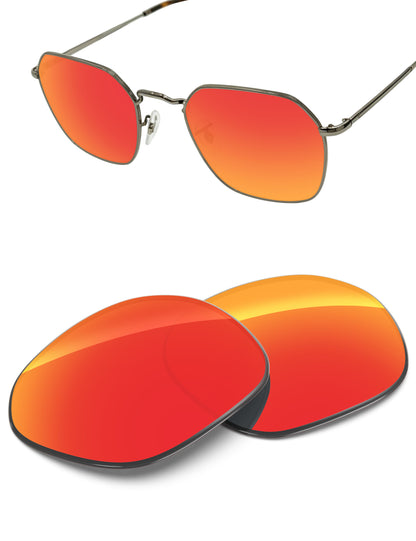 Fire Red FlashMirror™-Non-Polarized
