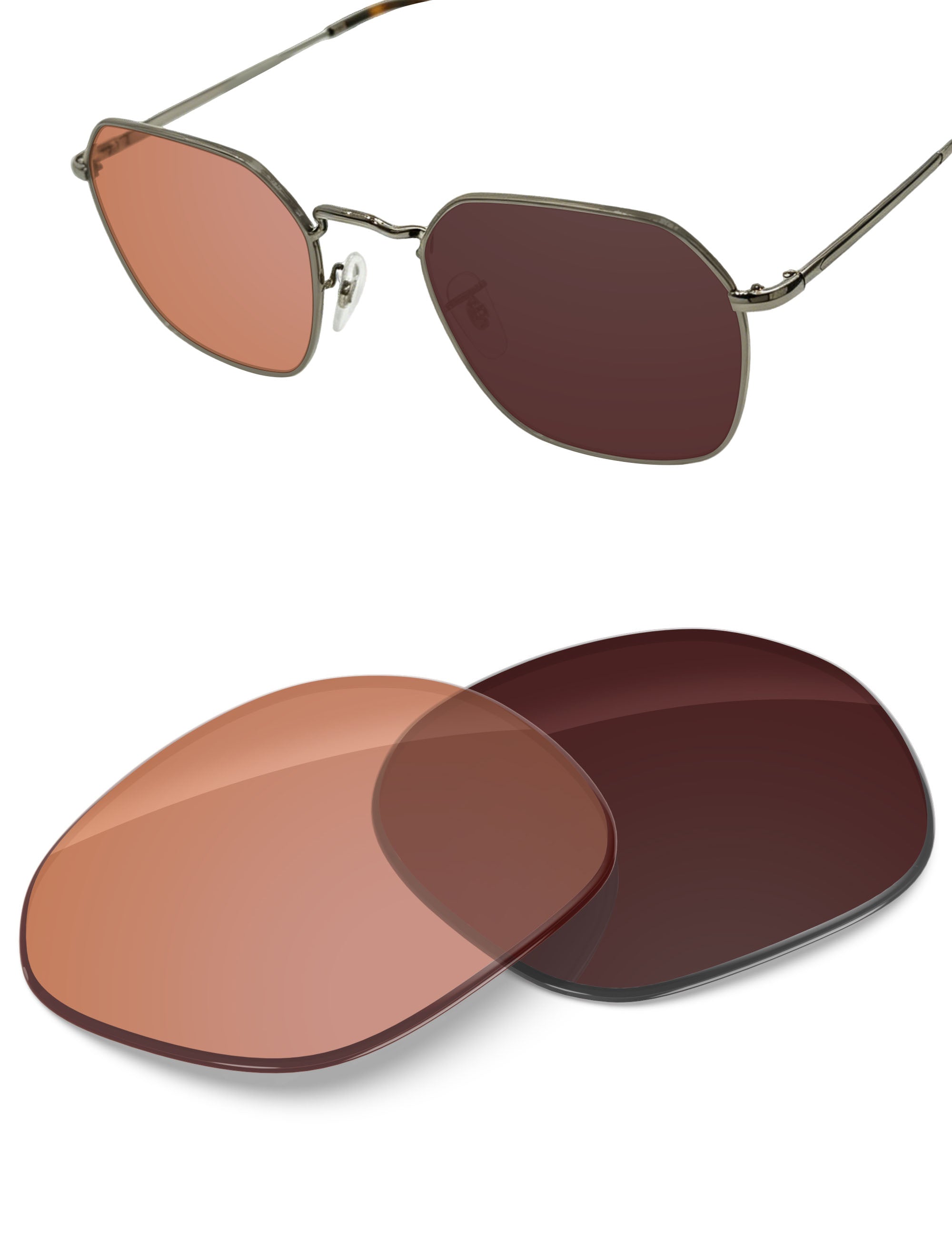Orange Tint Photochromic-Non-Polarized