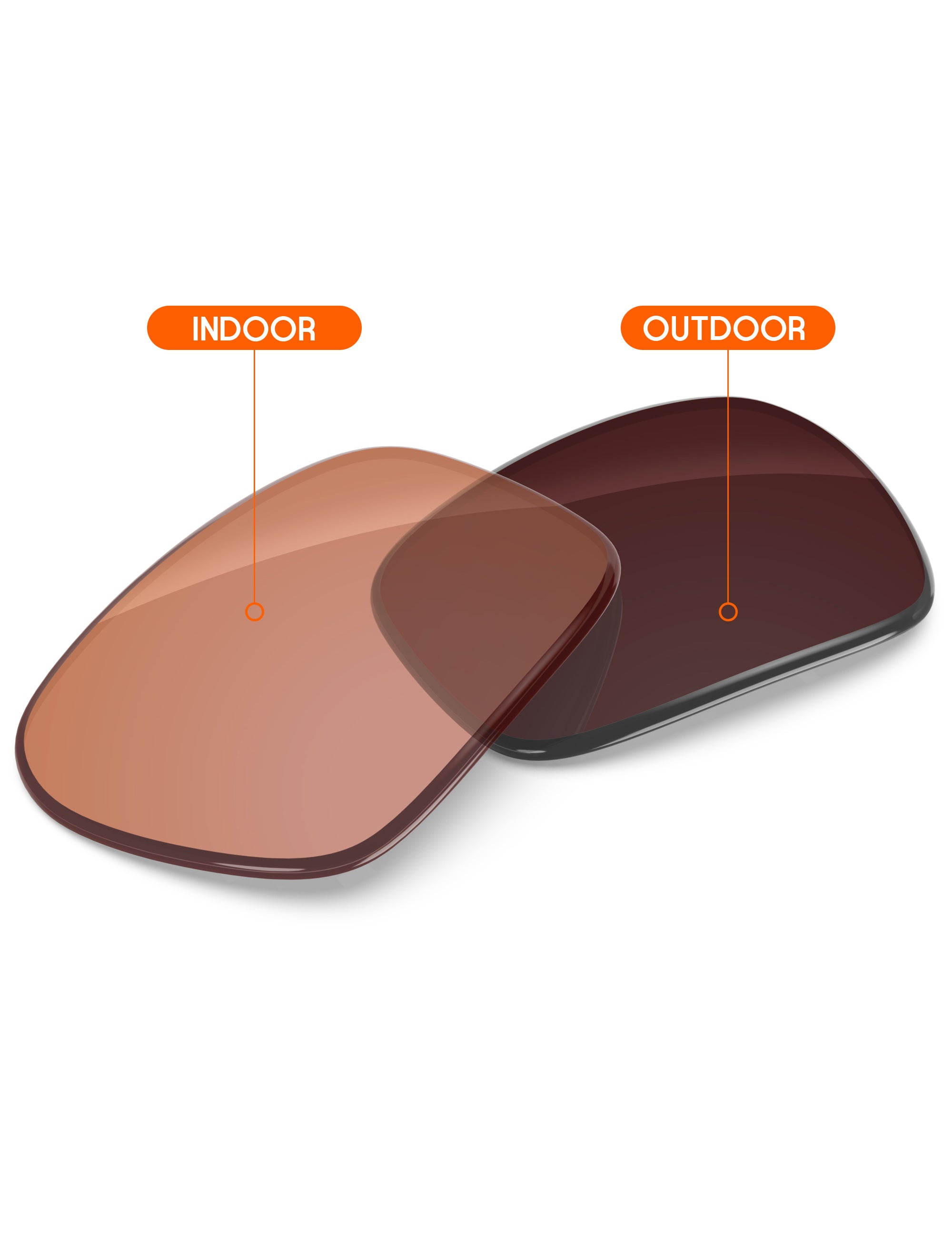 Orange Tint Photochromic-Non-Polarized