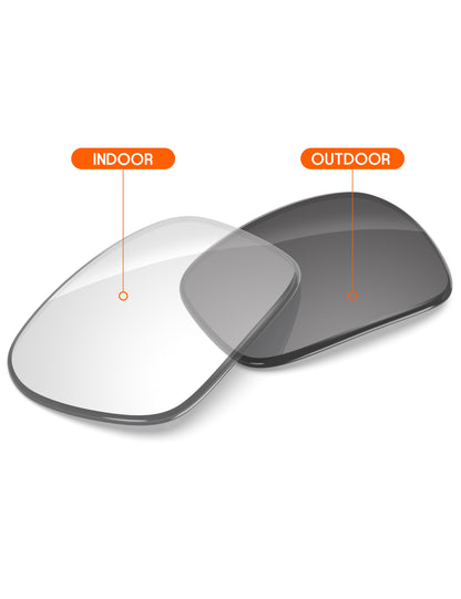 Adapt Gray Photochromic Blue Light Blocking-Non-Polarized