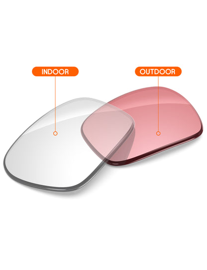 Adapt Pink Photochromic-Non-Polarized