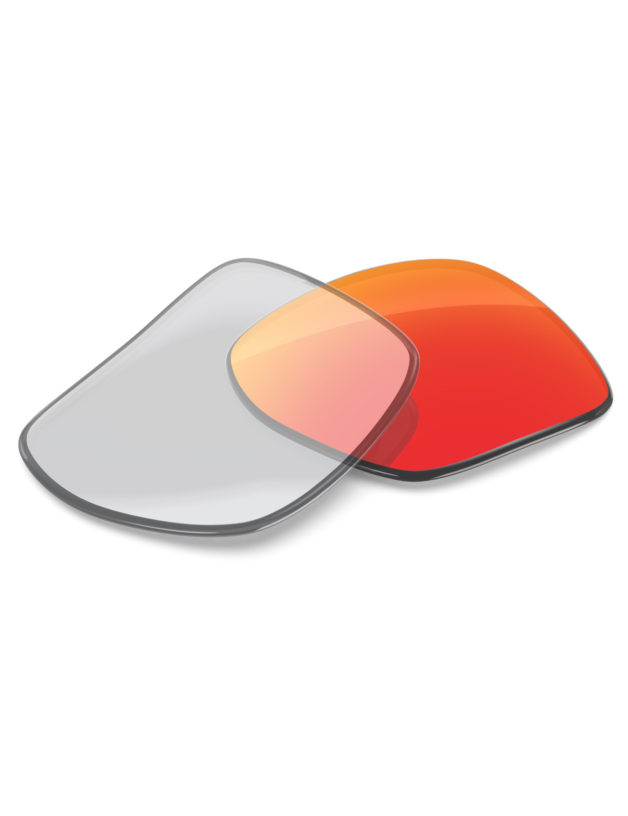 Fire Red FlashMirror™ Photochromic-Non-Polarized
