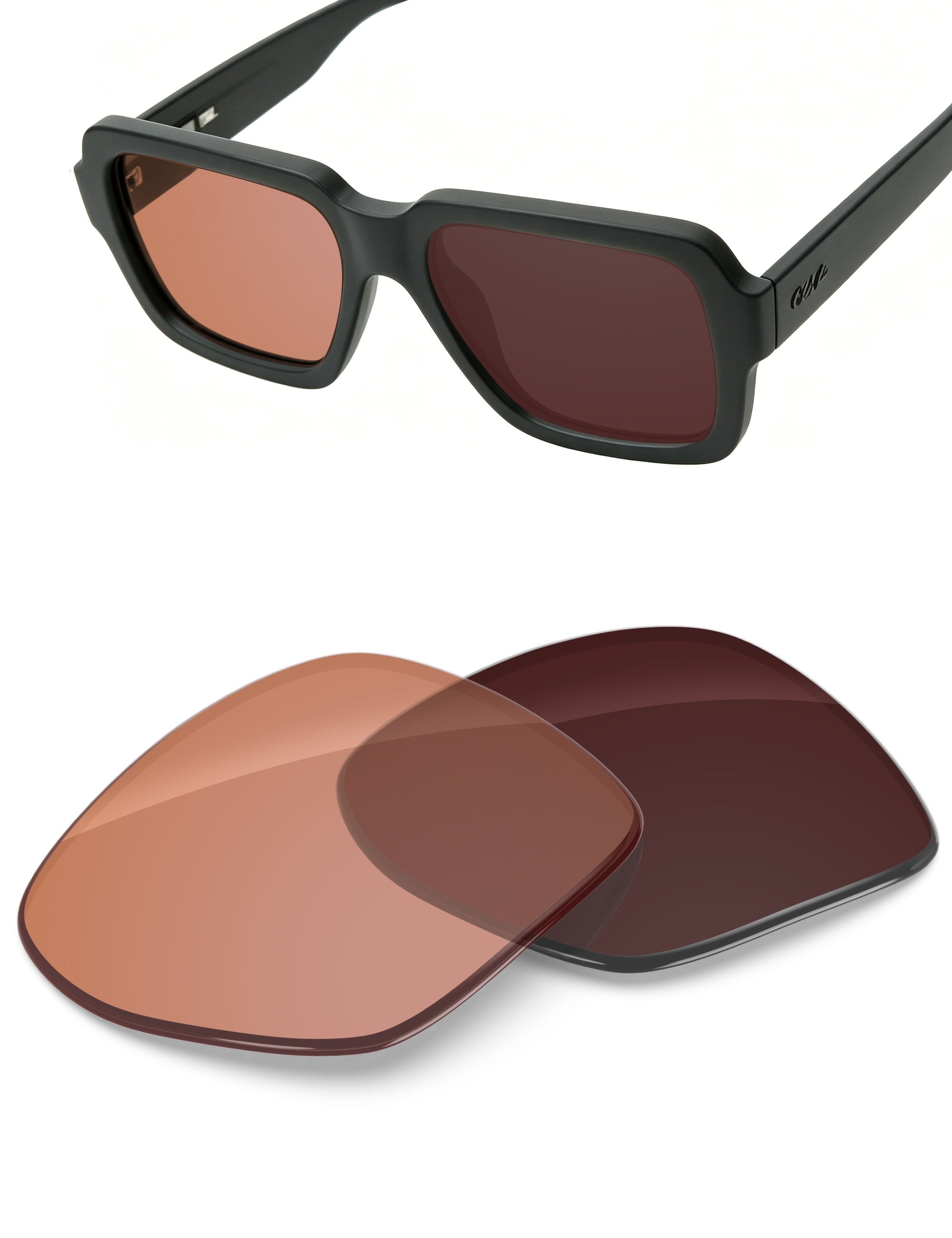 Orange Tint Photochromic-Non-Polarized