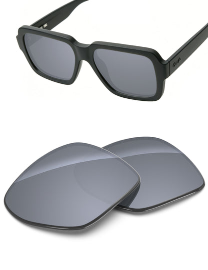 Silver Metallic FlashMirror™-Non-Polarized