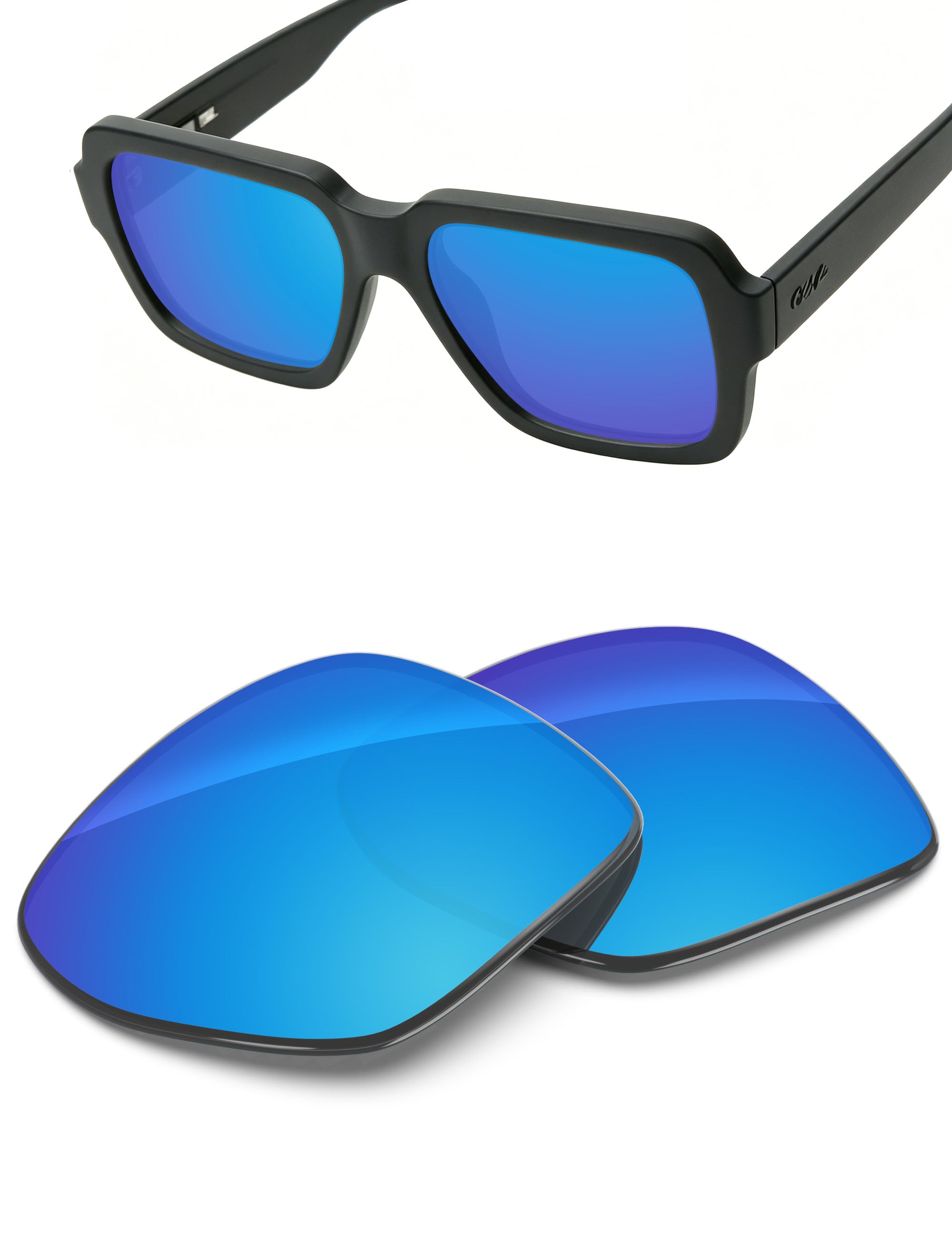 Sky Blue FlashMirror™-Non-Polarized