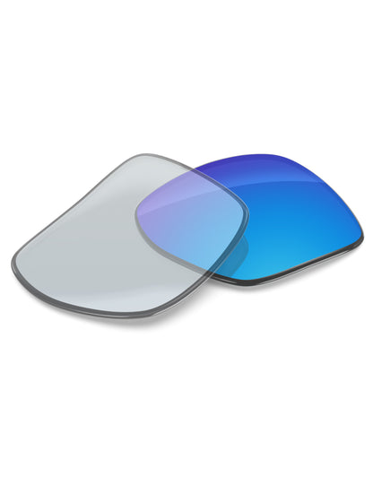 Sky Blue FlashMirror™ Photochromic-Non-Polarized