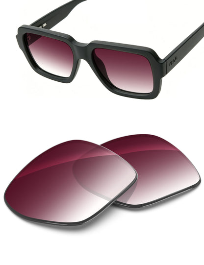 Wine Red Gradient-Non-Polarized