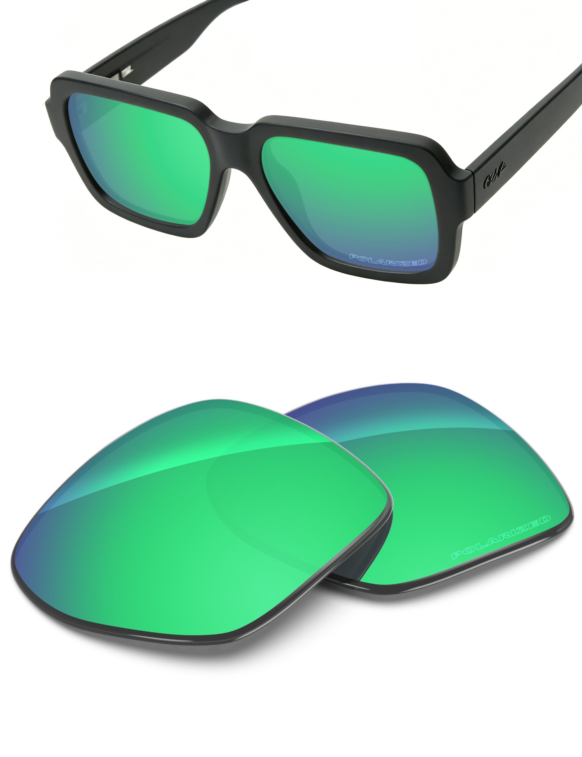 Emerald Green FlashMirror™-Polarized