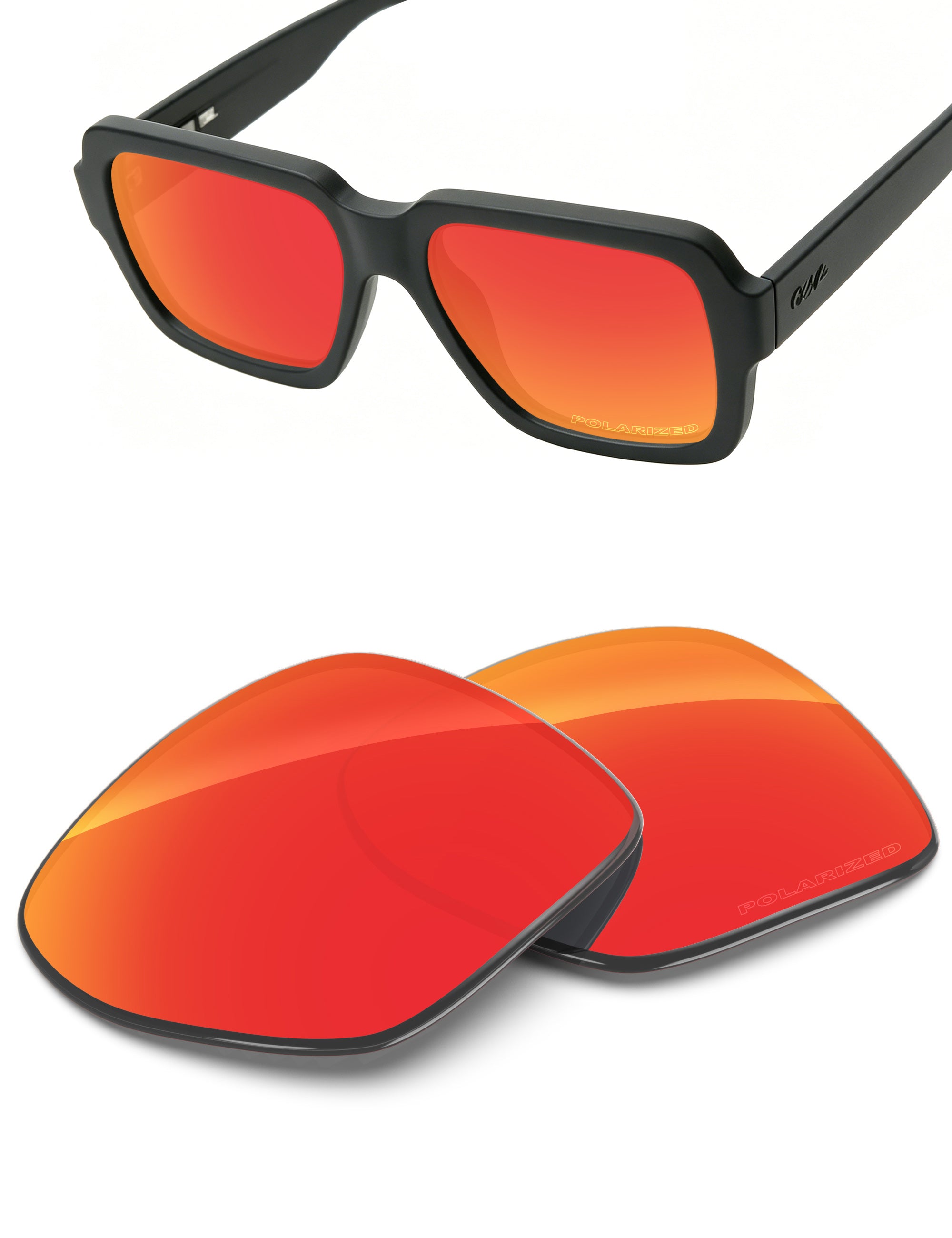 Fire Red FlashMirror™-Polarized