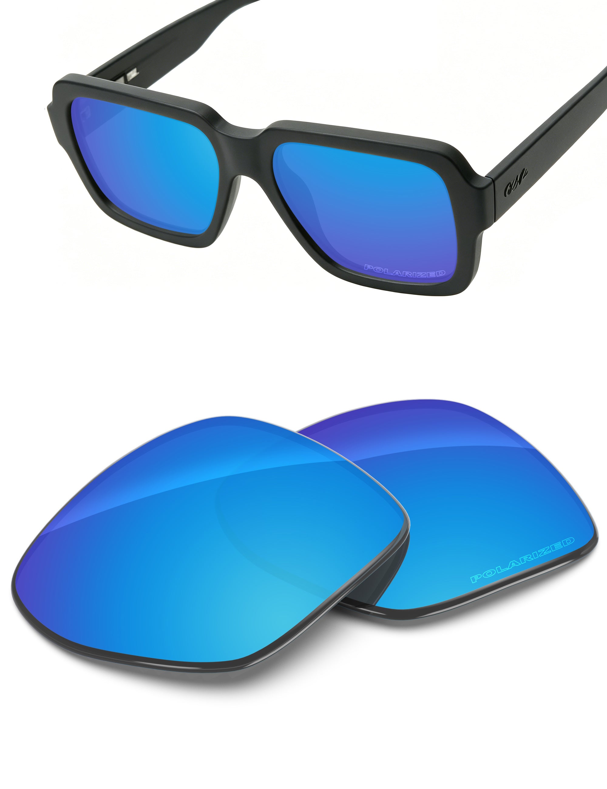 Sky Blue FlashMirror™-Polarized