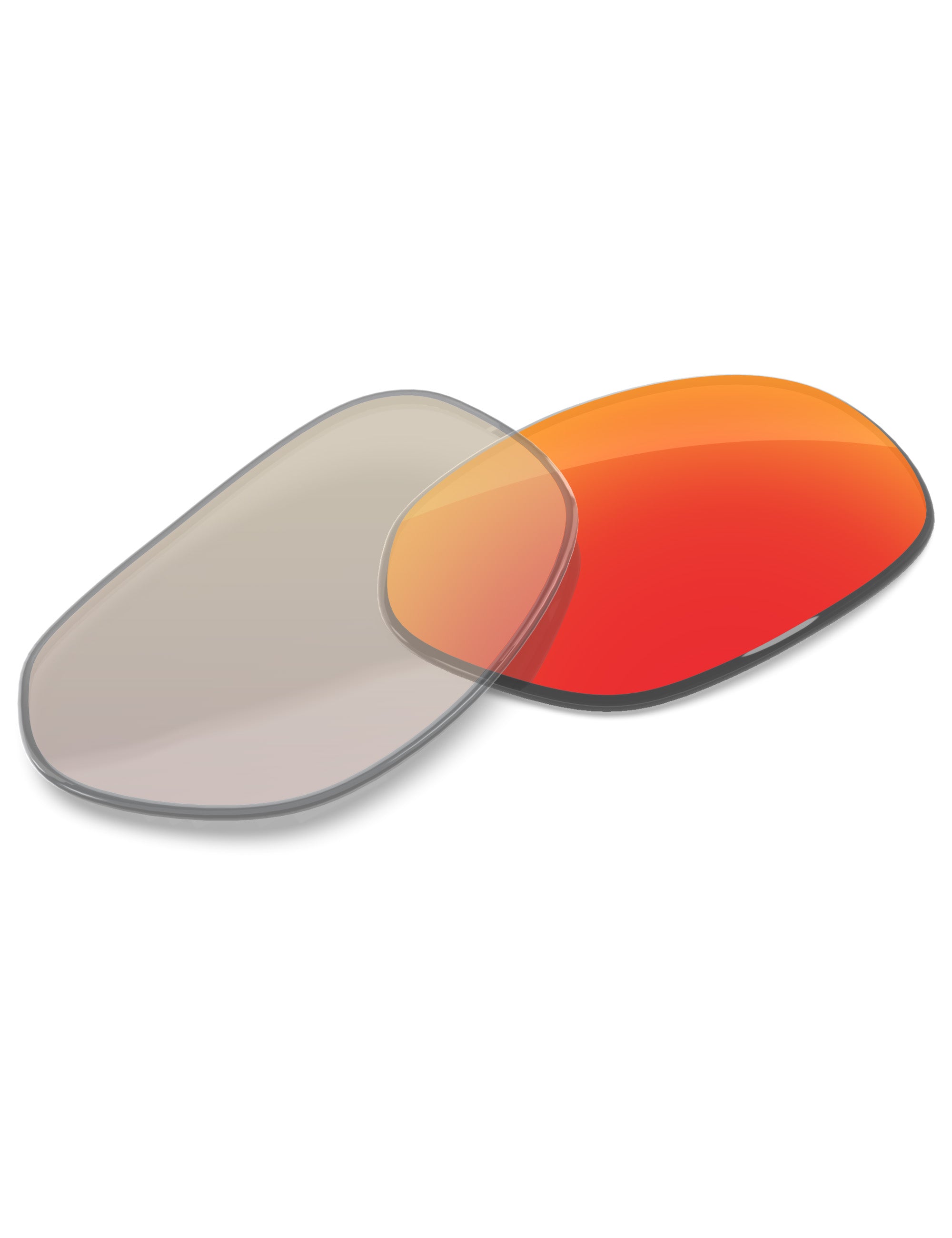 Fire Red FlashMirror™ Photochromic-Non-Polarized