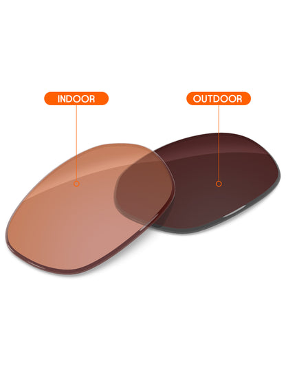 Orange Tint Photochromic-Non-Polarized
