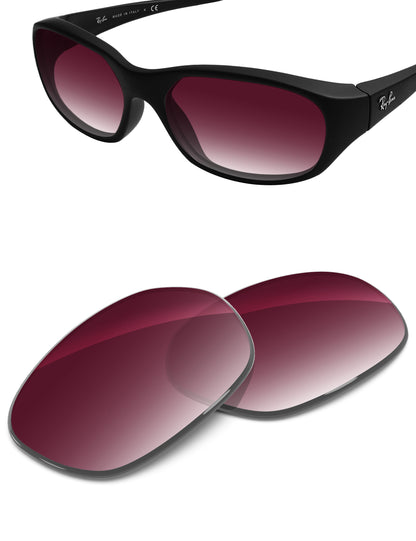 Wine Red Gradient-Non-Polarized