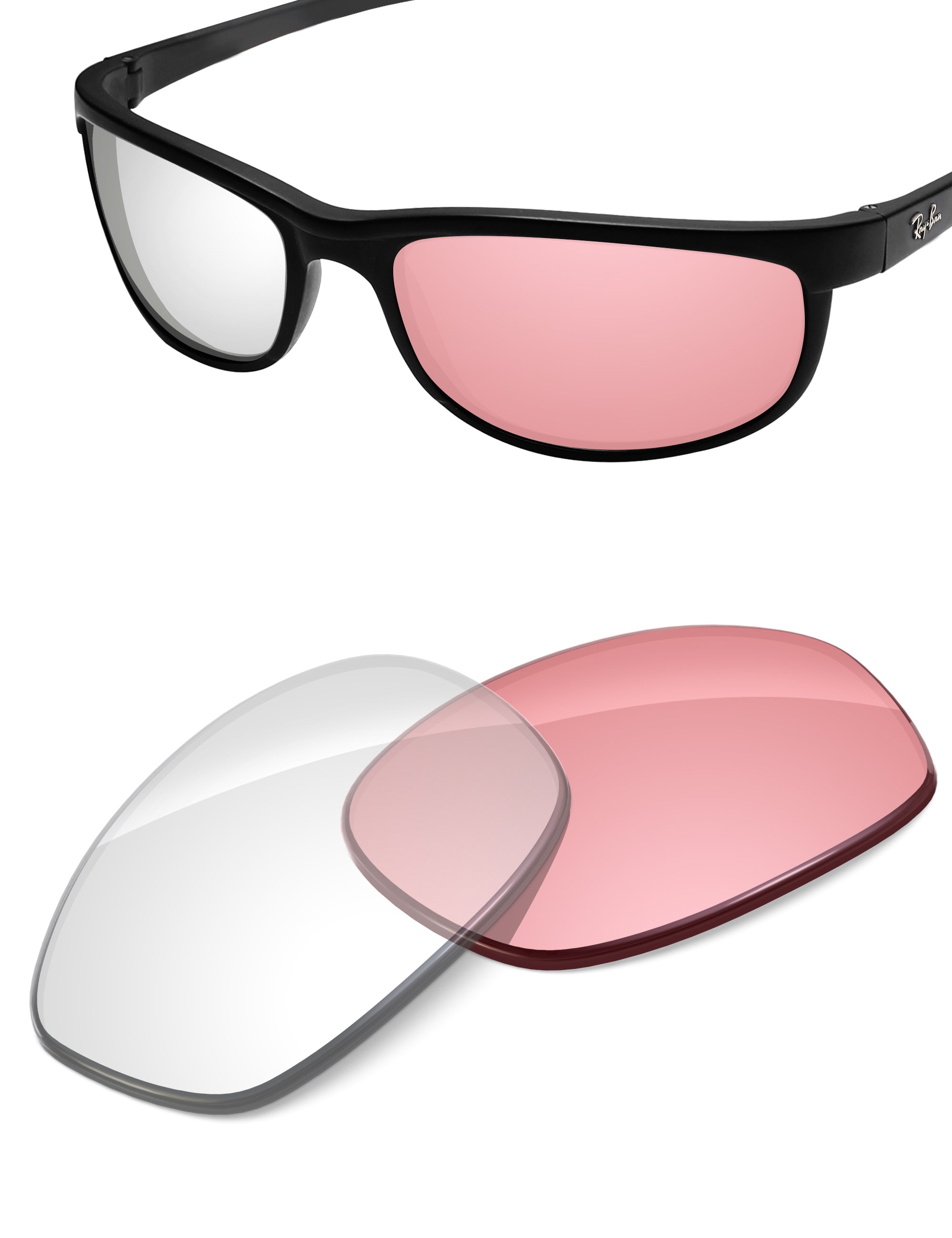 Adapt Pink Photochromic-Non-Polarized