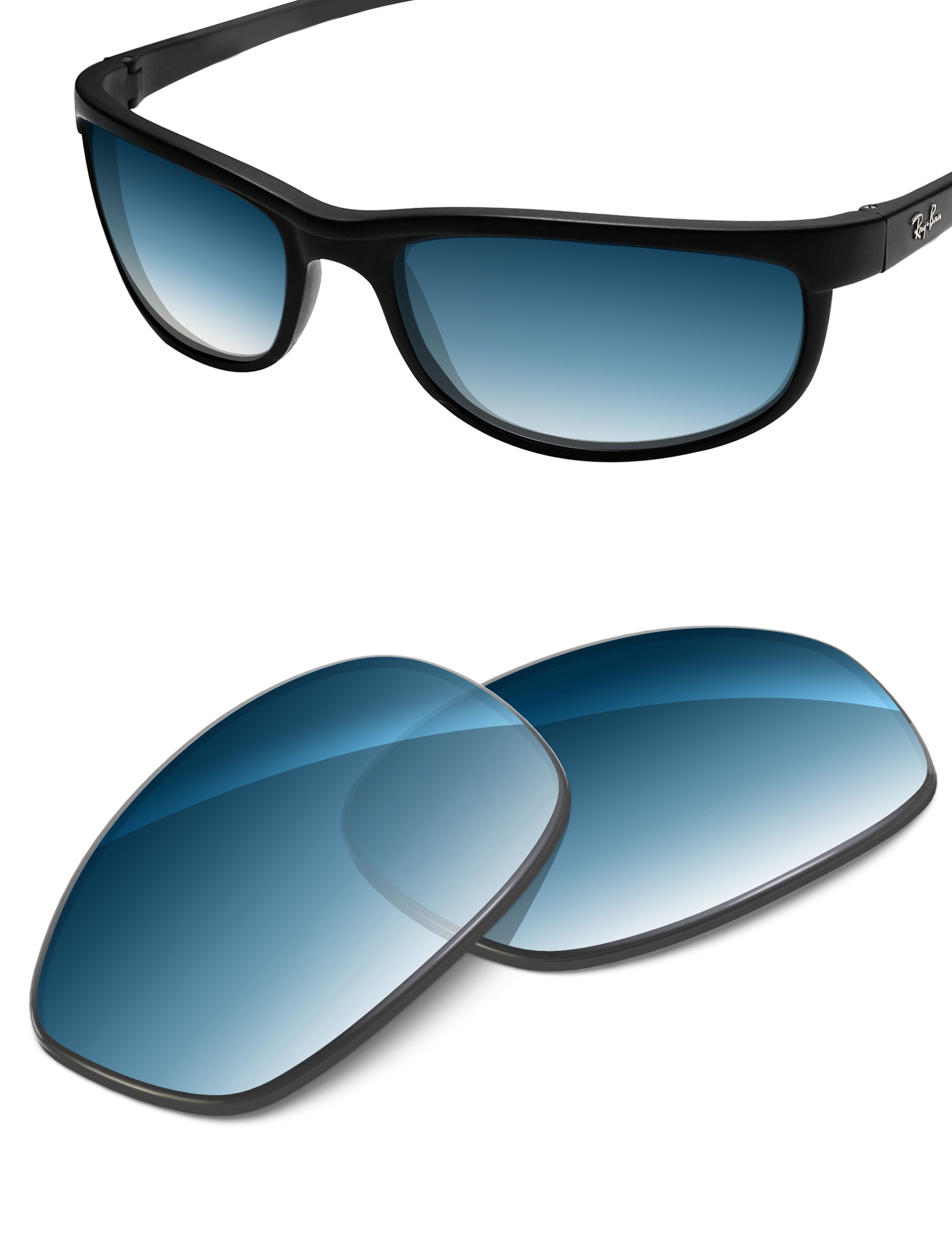 Blue Gradient-Non-Polarized