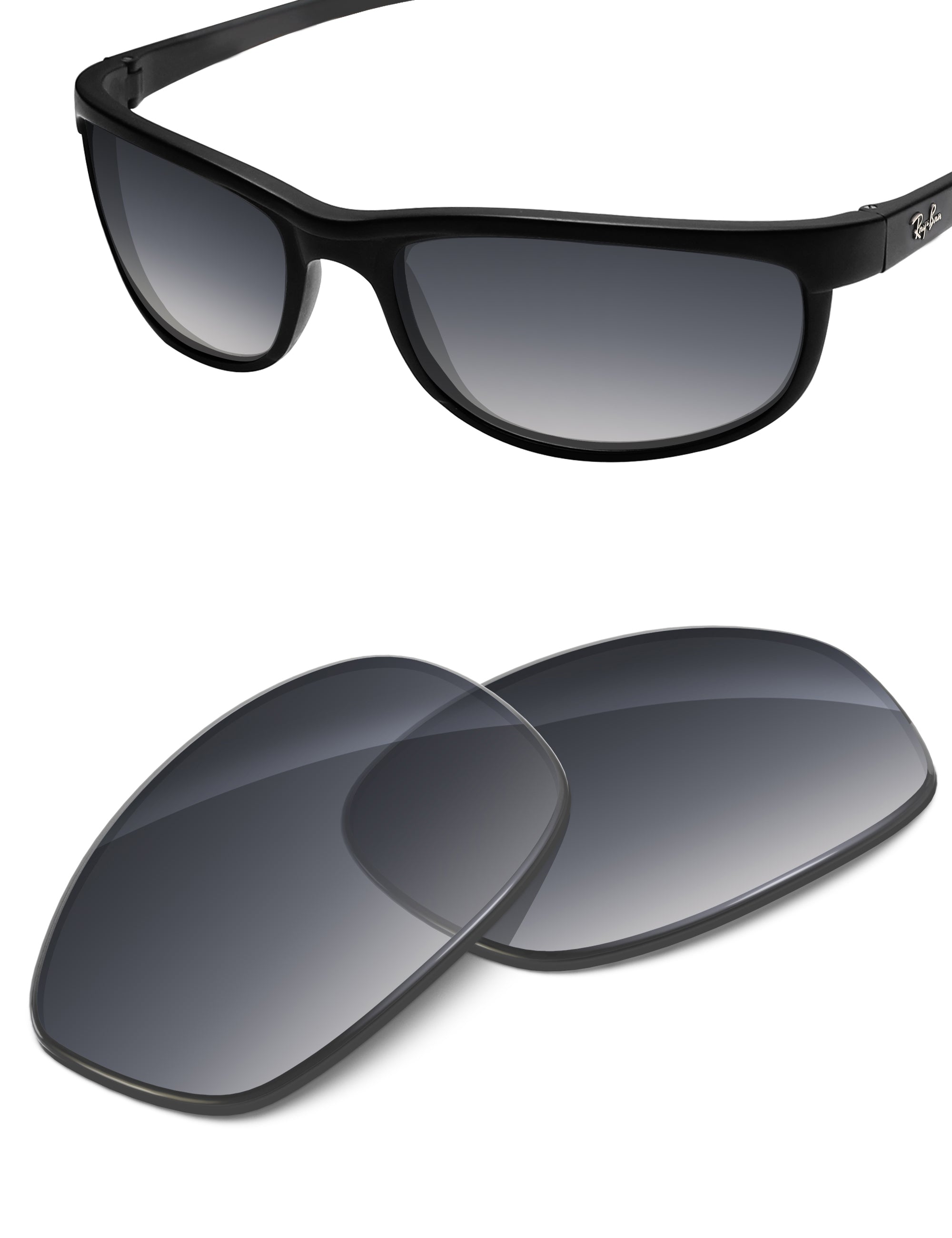 Gray Gradient-Non-Polarized
