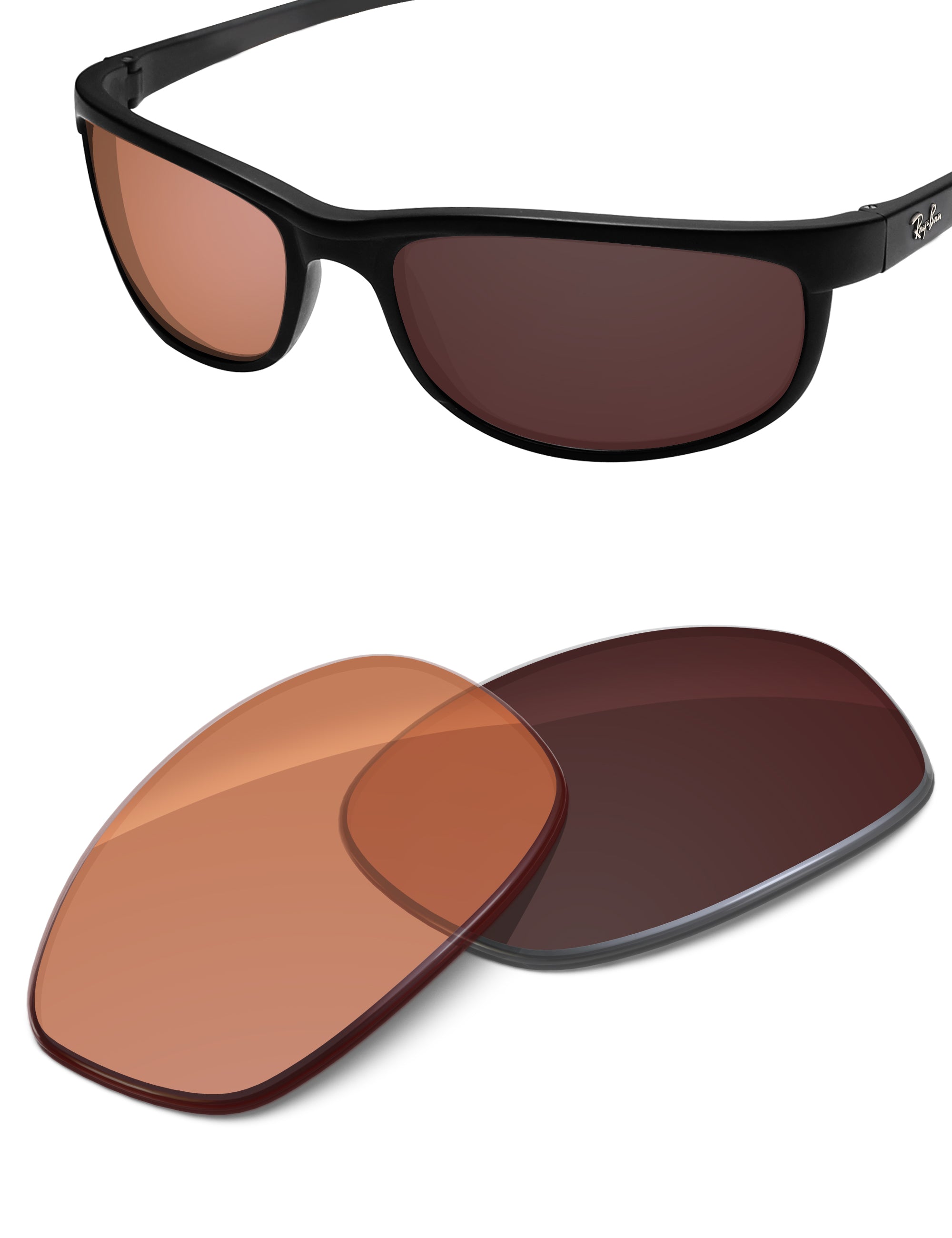 Orange Tint Photochromic-Non-Polarized