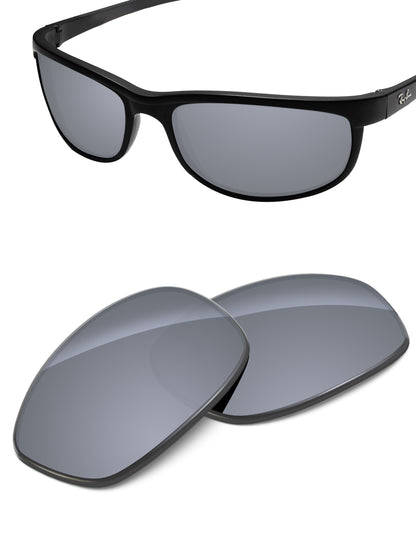 Silver Metallic FlashMirror™-Non-Polarized